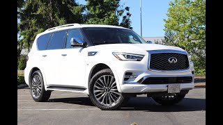 2019 INFINITI QX80 LUXE WITH ProAssist and Sensory Package [upl. by Nacim214]