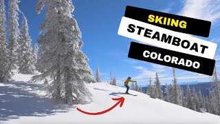 Skiing Steamboat Springs Colorado [upl. by Hertz]