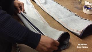 How to Taper Jeans Professionally [upl. by Mccahill]