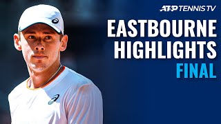 Lorenzo Sonego vs Alex De Minaur For The Title  Eastbourne 2021 Final Highlights [upl. by Adnileb558]