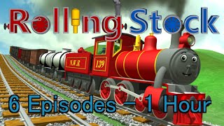 Cartoon Trains  1 Hour of Fun Adventures [upl. by Ailyn221]