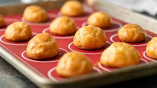 Gruyere Puffs Gougères [upl. by Amahcen643]