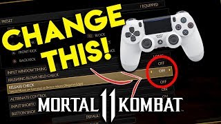 Mortal Kombat 11 BEST Controller Settings [upl. by Eyoj996]