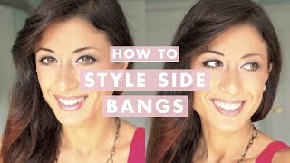 How To Style Side Bangs [upl. by Herb]