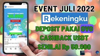 Event Rekeningku Juli 2022  Deposit Pakai OVO Dapat Cashback Rp50000 [upl. by Cami]