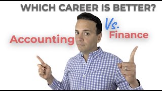 Accounting Vs Finance Which Career Choice is better [upl. by Eisaj]