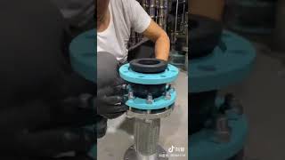 How To Install The Rubber Expansion Joint [upl. by Trstram]