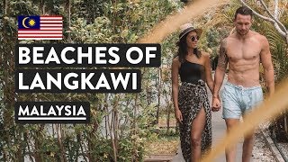 BEST BEACH LANGKAWI ISLAND  Tanjung Rhu Beach Malaysia Travel Vlog [upl. by Dayna]