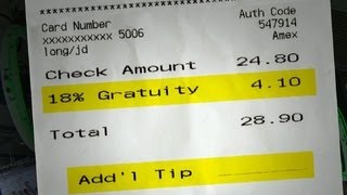 NYC restaurants sued over gratuity Is a tip required [upl. by Esej830]