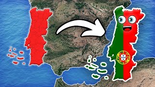 Portugal  Geography Districts amp Autonomous Regions  Countries of the World [upl. by Ravaj]