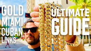 The Ultimate Guide To Cuban Link Chains  Know The Secrets [upl. by Refotsirk]