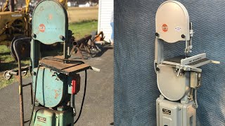 Delta 14quot Bandsaw Restoration  How To Restore Your Classic Bandsaw Machine [upl. by Reedy]