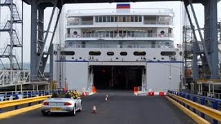 Boarding our ships  Ferry travel to France amp Spain  Brittany Ferries [upl. by Atoked]