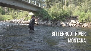 BITTERROOT RIVER  MONTANA  NYMPHING TIPS [upl. by Merilyn725]