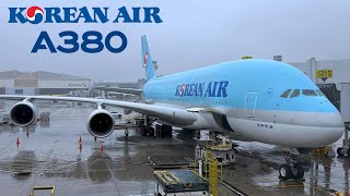 🇺🇸 Los Angeles LAX to Seoul ICN 🇰🇷 Korean Air Airbus A380  FULL FLIGHT REPORT Polar route [upl. by Lenneuq]