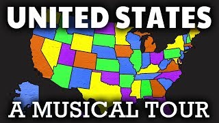 USA Geography Song For Kids  Learn Fun Facts About The United States of America [upl. by Kasper]