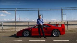 SUPERCAR FERRARI F40  Fifth Gear [upl. by Ainaled]