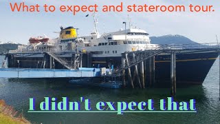 Alaska Marine Highway Ferry AMHS What to expect [upl. by Aikem340]