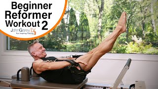 Beginner Pilates Reformer Workout 2  15 Minutes [upl. by Einahpetse]