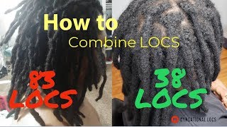 SEAMLESS LOC COMBINATION  No sewingNo glue CYNSATIONAL LOCS [upl. by Darnoc]