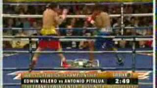 Edwin Valero vs Antonio Pitalua  Full Fight [upl. by Alyworth]