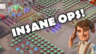 NEAR IMPOSSIBLE OPERATION BASES Shield Generators OP  Boom Beach [upl. by Nitsua970]