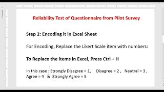 Cronbachs Alpha for Pilot Testing [upl. by Oiratnom]