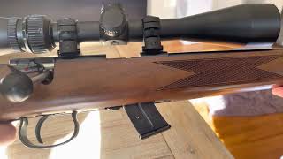 Anschutz 1416DB 22LR Hunting rifle [upl. by Erbua768]