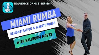 Miami Rumba Sequence Dance Instruction [upl. by Adile832]