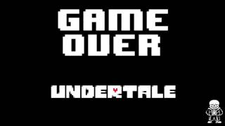 Undertale OST GAME OVER 1h [upl. by Templeton85]