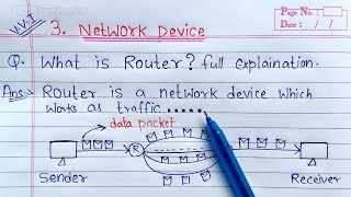 What is Router full Explanation  Computer Networking [upl. by Popele]