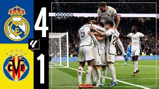 Real Madrid 41 Villarreal  HIGHLIGHTS  LaLiga 202324 [upl. by Conias]