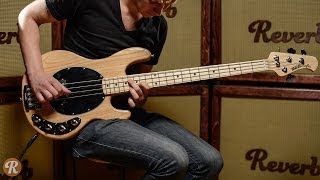 Music Man StingRay 4String Bass Demo  Reverb Demo [upl. by Rafaj]