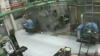 Boiler Explosion Surveillance Video [upl. by Atinaw210]