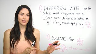 How to Do Implicit Differentiation NancyPi [upl. by Tillman109]