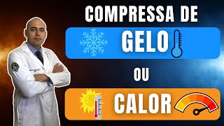 COMPRESSA QUENTE OU FRIA  QUAL ESCOLHER [upl. by Annoled712]