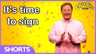 CBeebies  Something Special  Learn Makaton Signs [upl. by Khalid]