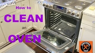 How to Clean an Oven  by Home Repair Tutor [upl. by Aluin]