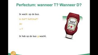 Perfectum van reguliere verba  soft ketchup [upl. by Ahsas859]