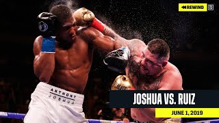 FULL FIGHT  Anthony Joshua vs Andy Ruiz DAZN REWIND [upl. by Rangel554]