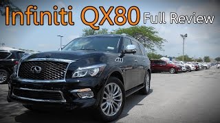 2016 Infiniti QX80 Full Review  56 Signature Edition amp Limited [upl. by Matthia286]