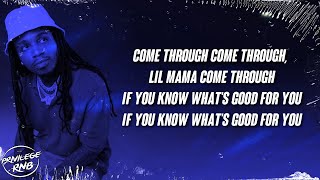 Jacquees  Come Thru Lyrics [upl. by Arramas]