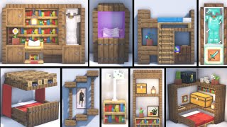 Minecraft 20 Interior Decorations Ideas and Design [upl. by Ladnyk581]