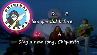 ABBA  Chiquitita  Chords amp Lyrics [upl. by Mari]