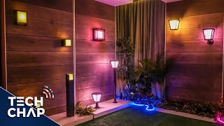 New Philips Hue Outdoor Lights will Transform your Garden  The Tech Chap [upl. by Nerradal478]