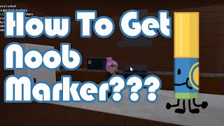 How to get NOOB Marker in Find the Markers Roblox 2024 [upl. by Hairahs279]