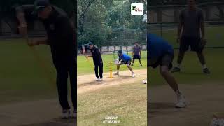 KL Rahul starts wicketkeeping and batting at the National Cricket Academy [upl. by Bertolde]