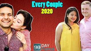 90 Day Fiance All Couples Season 1 to 7 Together Separated Married or Divorced [upl. by Haisi]