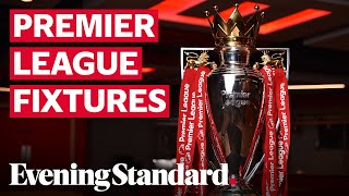 Premier League fixtures 202021 confirmed Full EPL schedule for new season released [upl. by Rosalinde]