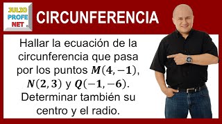 Ejercicio 5 de Circunferencia [upl. by Metts]